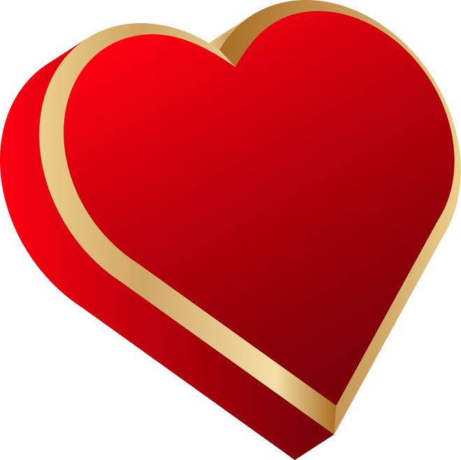 hearts gold poker playing card icon
